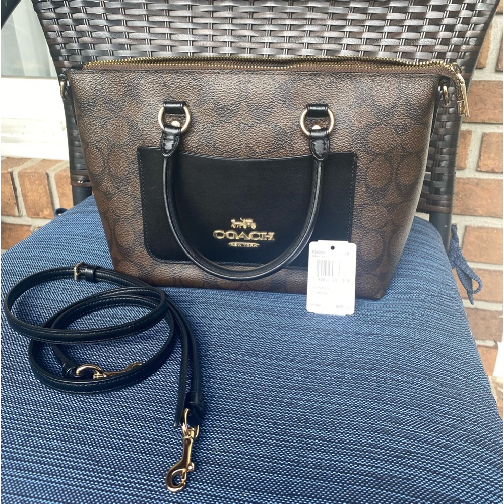 Coach hand bag& closebody